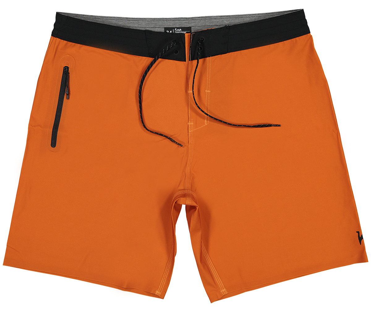 Futah - Short de Bain Rouille Ericeira (4)
