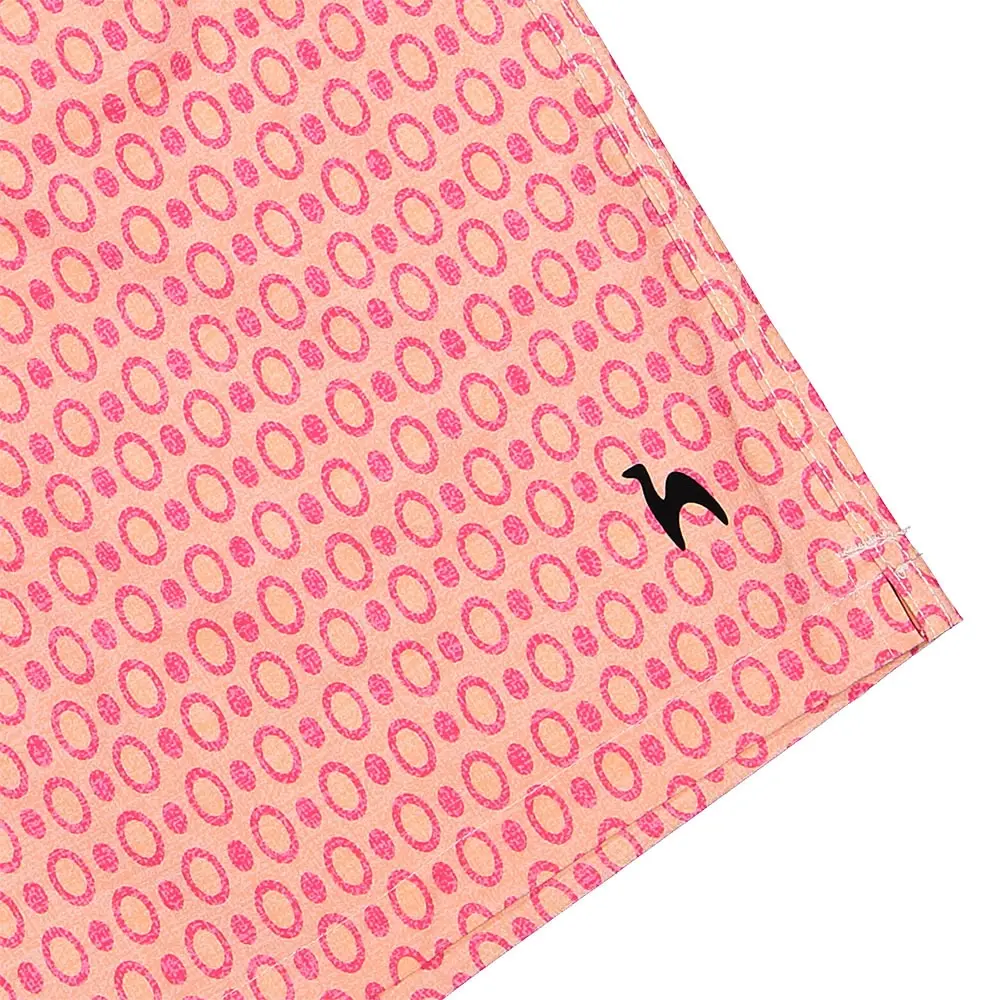 Futah - Short de Baño Clásico Rosa Salmon (6)