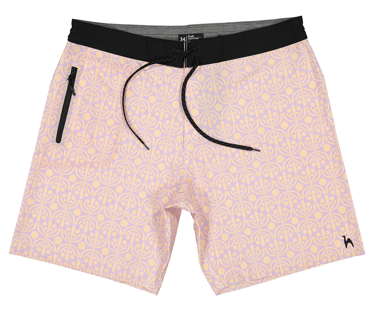 Futah - Short de Baño Moca & Violeta Flora (4)