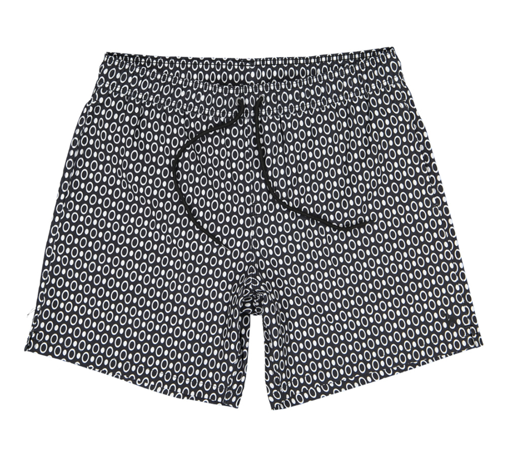 Futah - Short de Baño Clásico Negro Pulse (1)