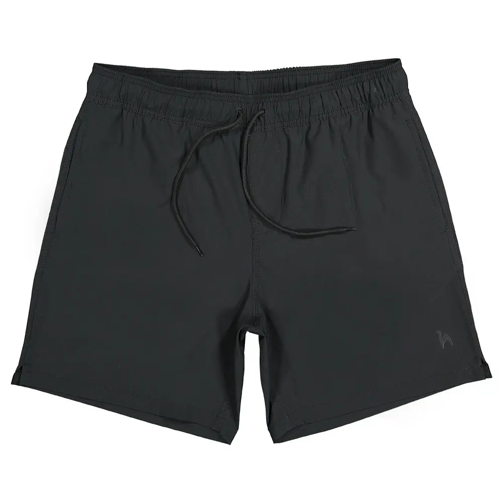 Futah - Short de Baño Clásico Negro Ericeira (4)
