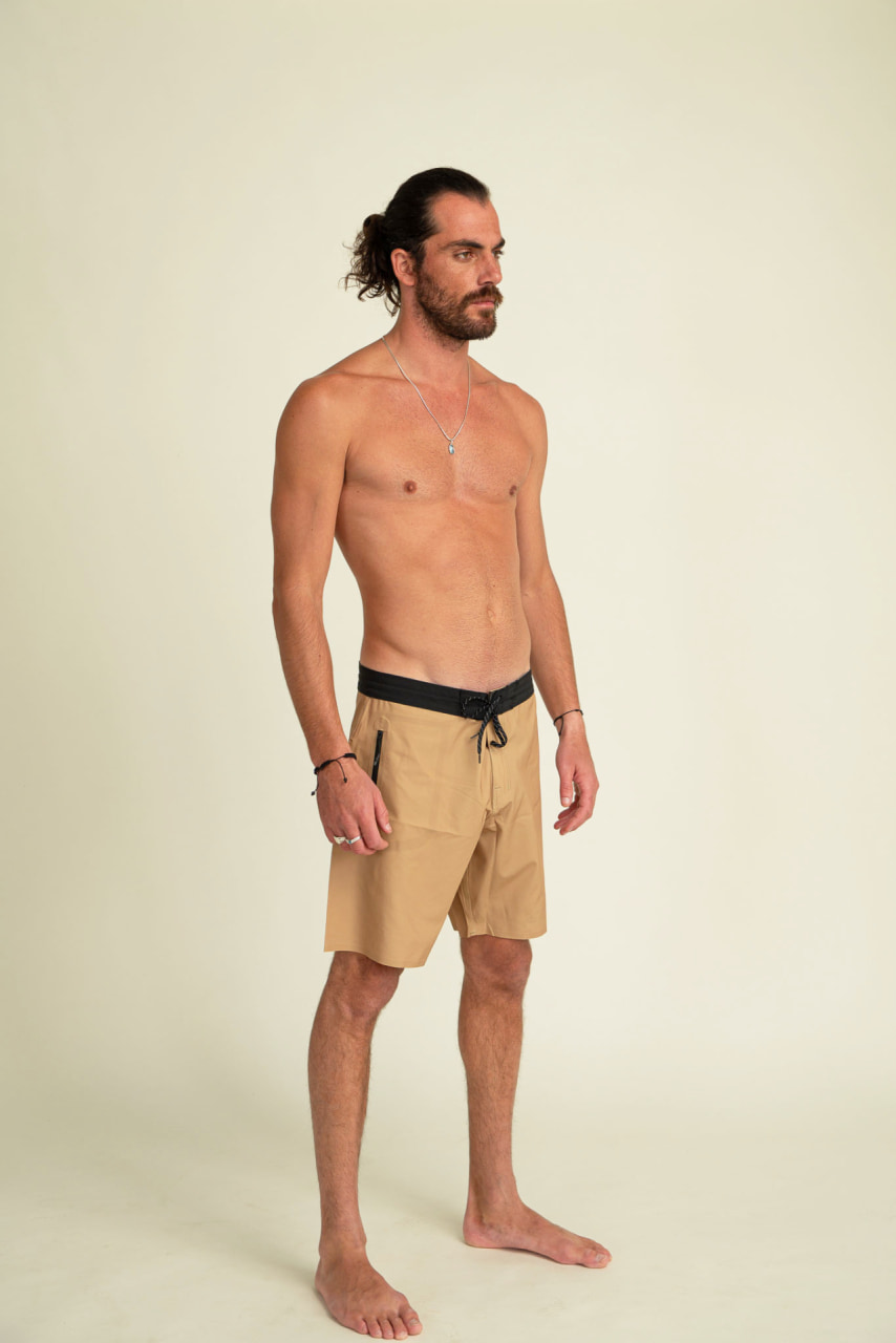Futah - Short de Baño Caqui Ericeira (2)