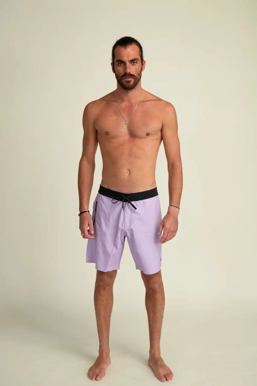 Futah - Short de Bain Lavande Ericeira (1)