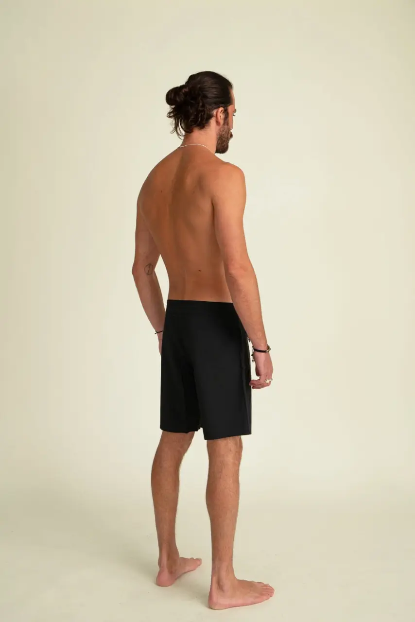 Futah - Short de Bain Noir Ericeira (3)