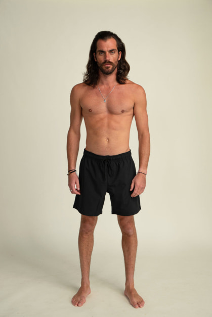 Short de Baño Clásico Negro Ericeira (2)