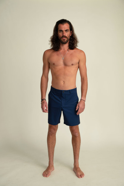 Short Híbrido Azul Ericeira (2)