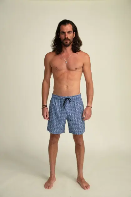 Short de Baño Clásico Azul Pulse (2)