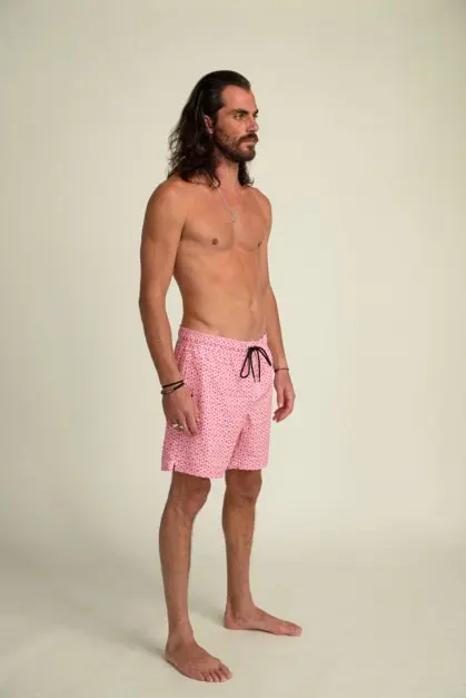 Short de Baño Clásico Rosa Salmon (2)