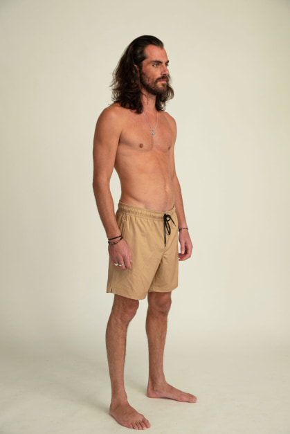 Short de Baño Clásico Khaki Ericeira (2)