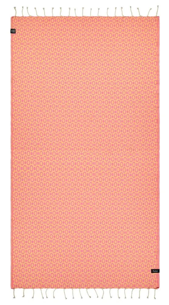Futah - Pulse Rose Serviette de Plage (2)