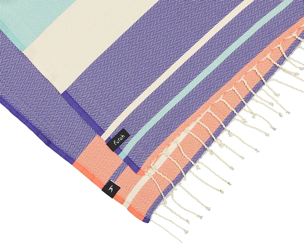 Futah - Papua Púrpura & Agua Toalla de Playa (3)