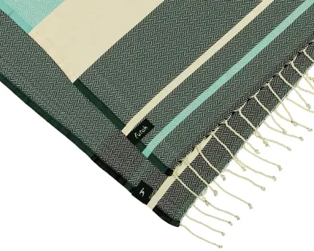 Papua Verde Toalla de Playa (2)