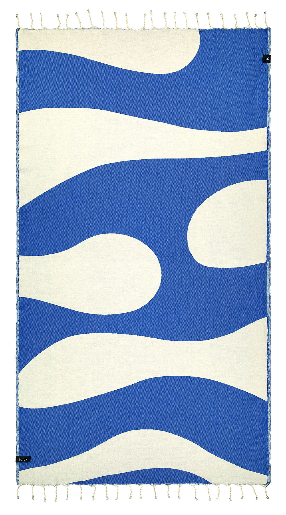 Futah - Aether Bleu Serviette de Plage (3)