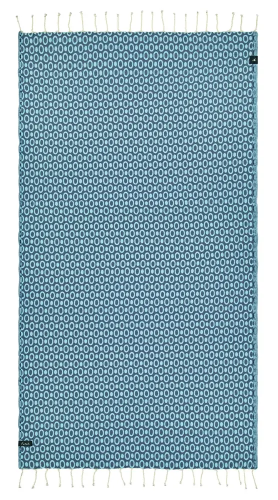 Futah - Pulse Bleu Serviette de Plage (1)