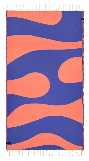 Futah Purple Beach Towel