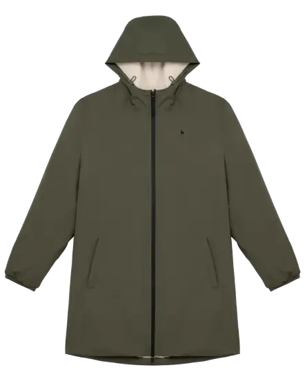Parka Impermeable de Invierno Verde (2)
