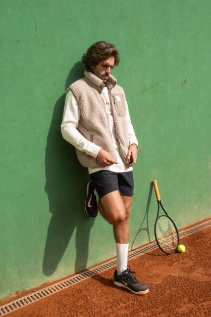 Futah Gilet Sherpa Beige