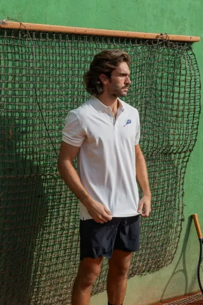 Futah Polo Raquette Ivoire