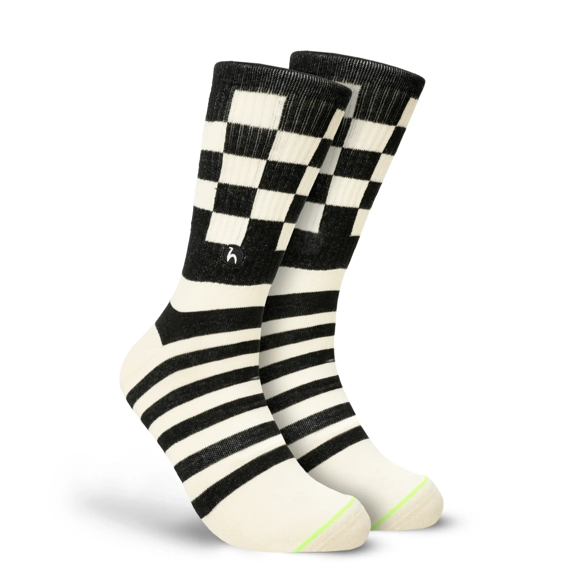 Futah - Calcetines Chess Negro (1)