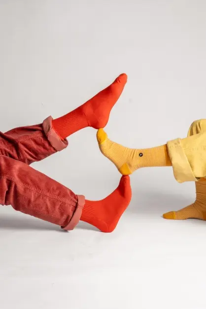 Chaussettes Ericeira Corail