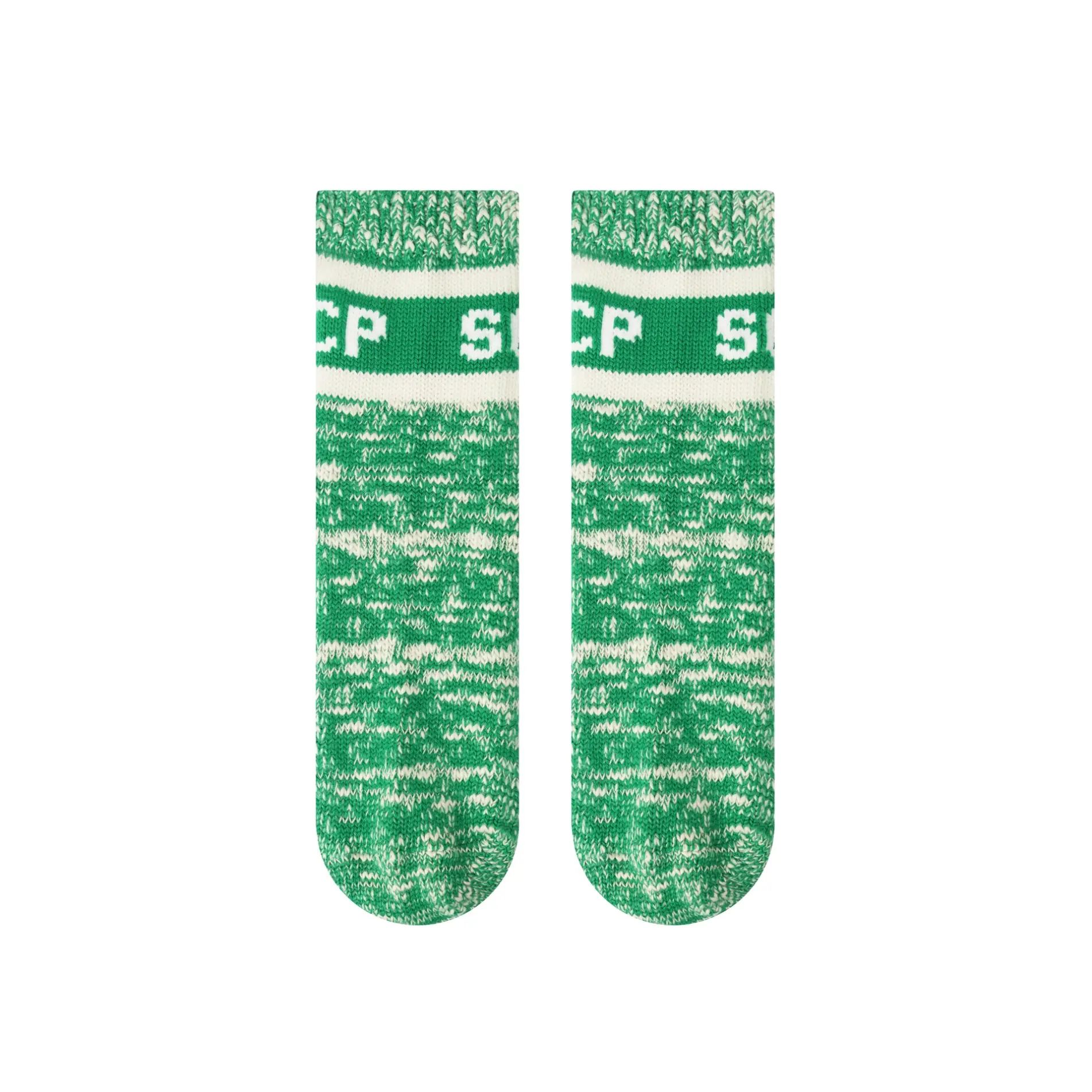 Futah - Sporting Green Flamé Cotton Socks SCP (2)