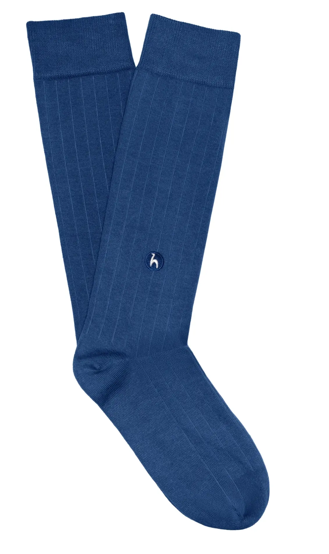 Futah - Chaussettes hautes Ericeira Bleue (1)