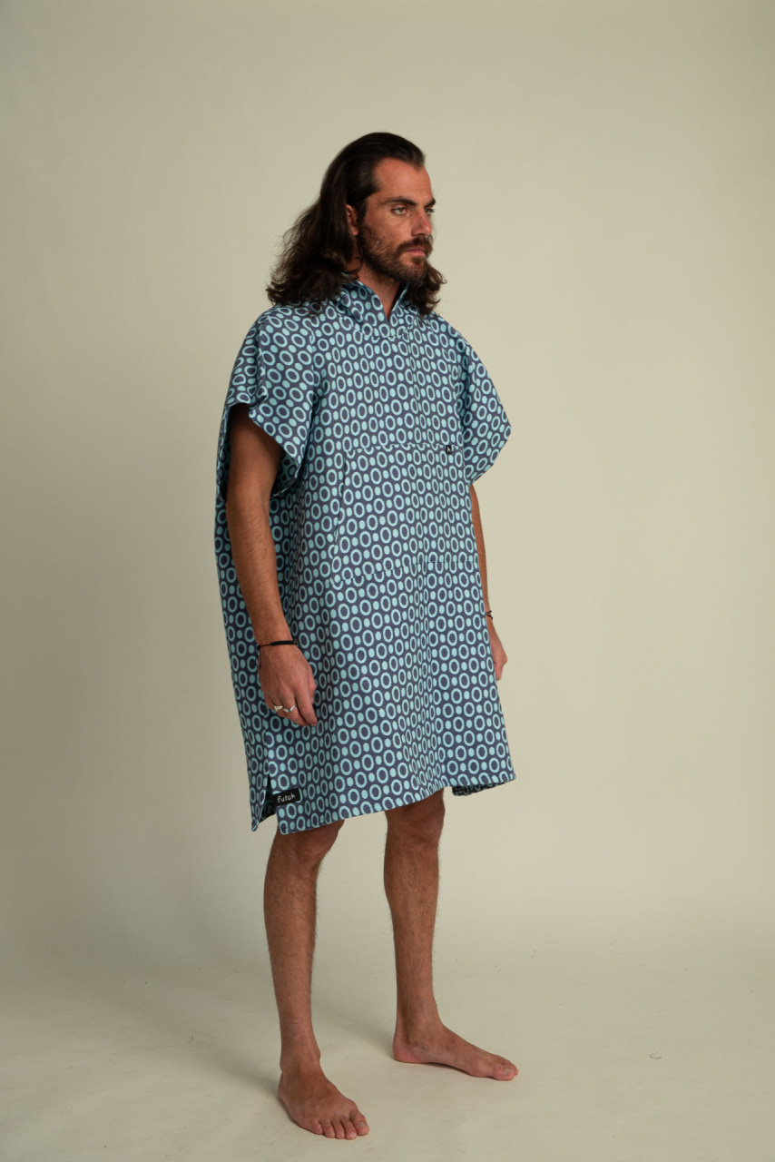 Futah - Poncho Pulse Bleu (2)
