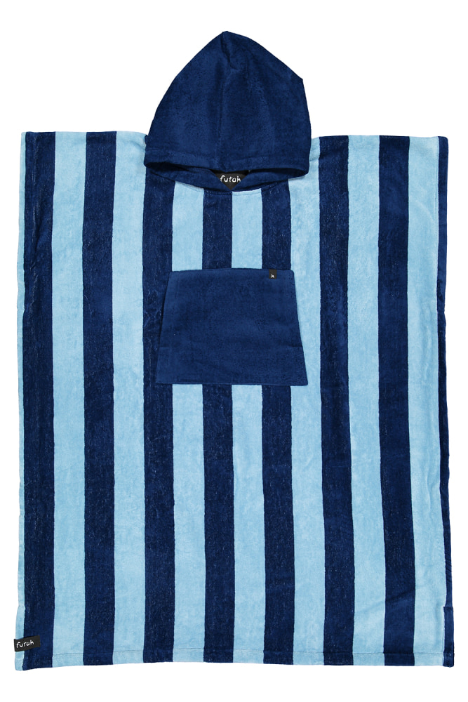 Futah - Bedu Dos Azules Poncho de Rizo (1)