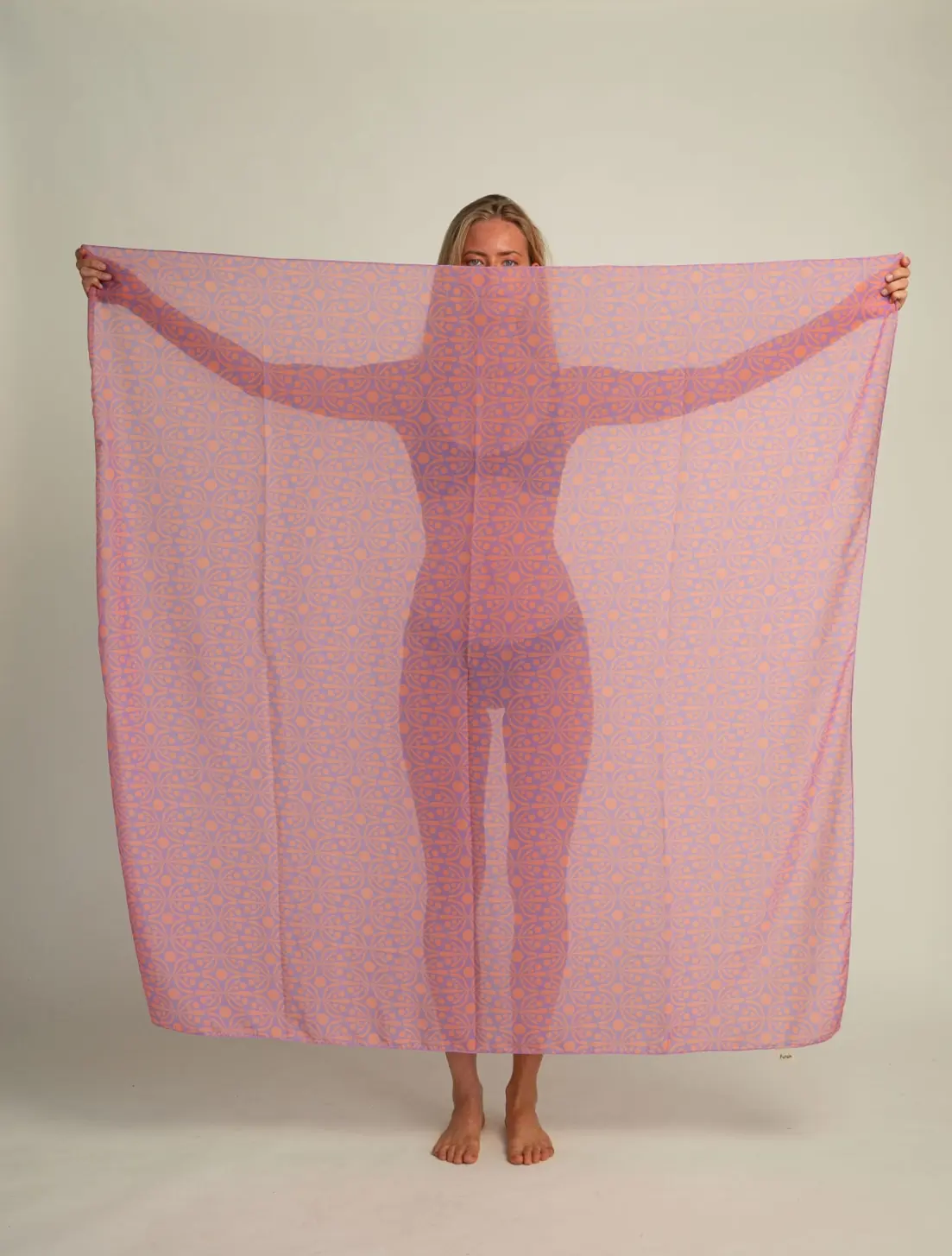 Futah - Pareo Flora Moca & Roxa (1)