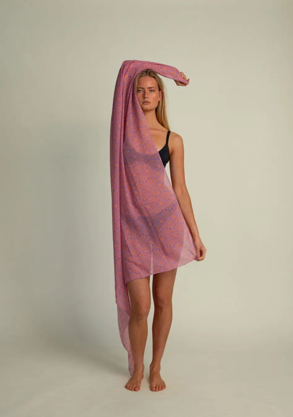 Futah - Pareo Flora Moca & Roxa (2)