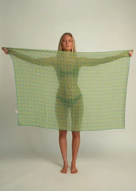 Futah Pareo Vortex Yellow Water