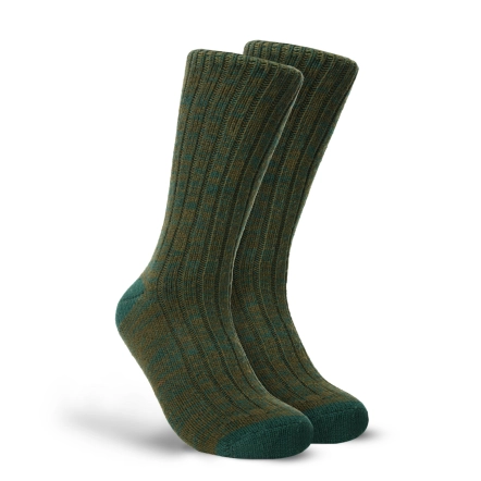 Cashmere & Wool  Olive Socks