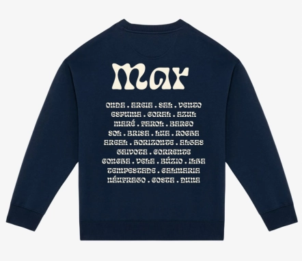 Futah Mar Blue Sweatshirt