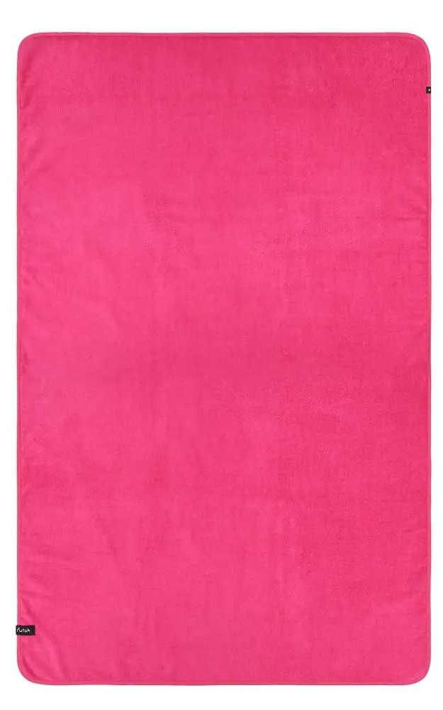 Futah - Ericeira Rose fluo Serviette Épongé (1)