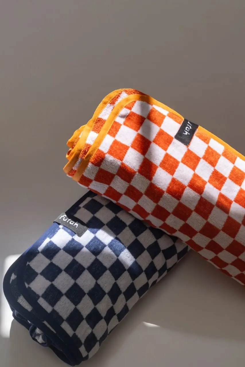 Futah - Ajedrez Arcilla Toalla de Rizo (3)