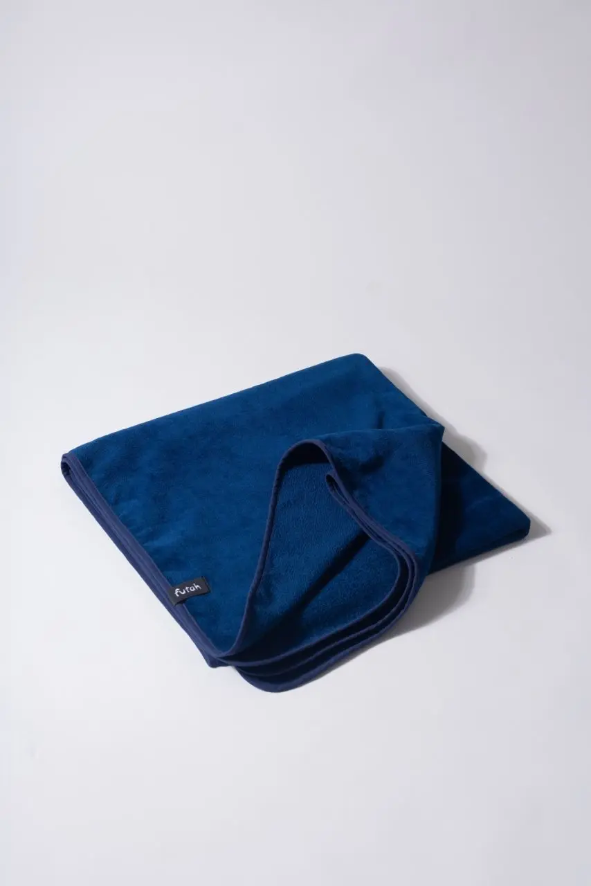 Futah - Ericeira Navy Blue Terry Towel (4)