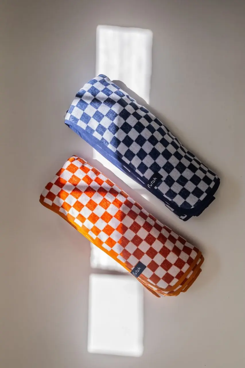 Futah - Ajedrez Arcilla Toalla de Rizo (2)